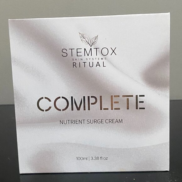 STEMTOX SKIN SYSTEM RITUAL COMPLETE NUTRIENT SURGE CREAM-3.38oz/100ml-NEW-SEALED - Picture 3 of 5